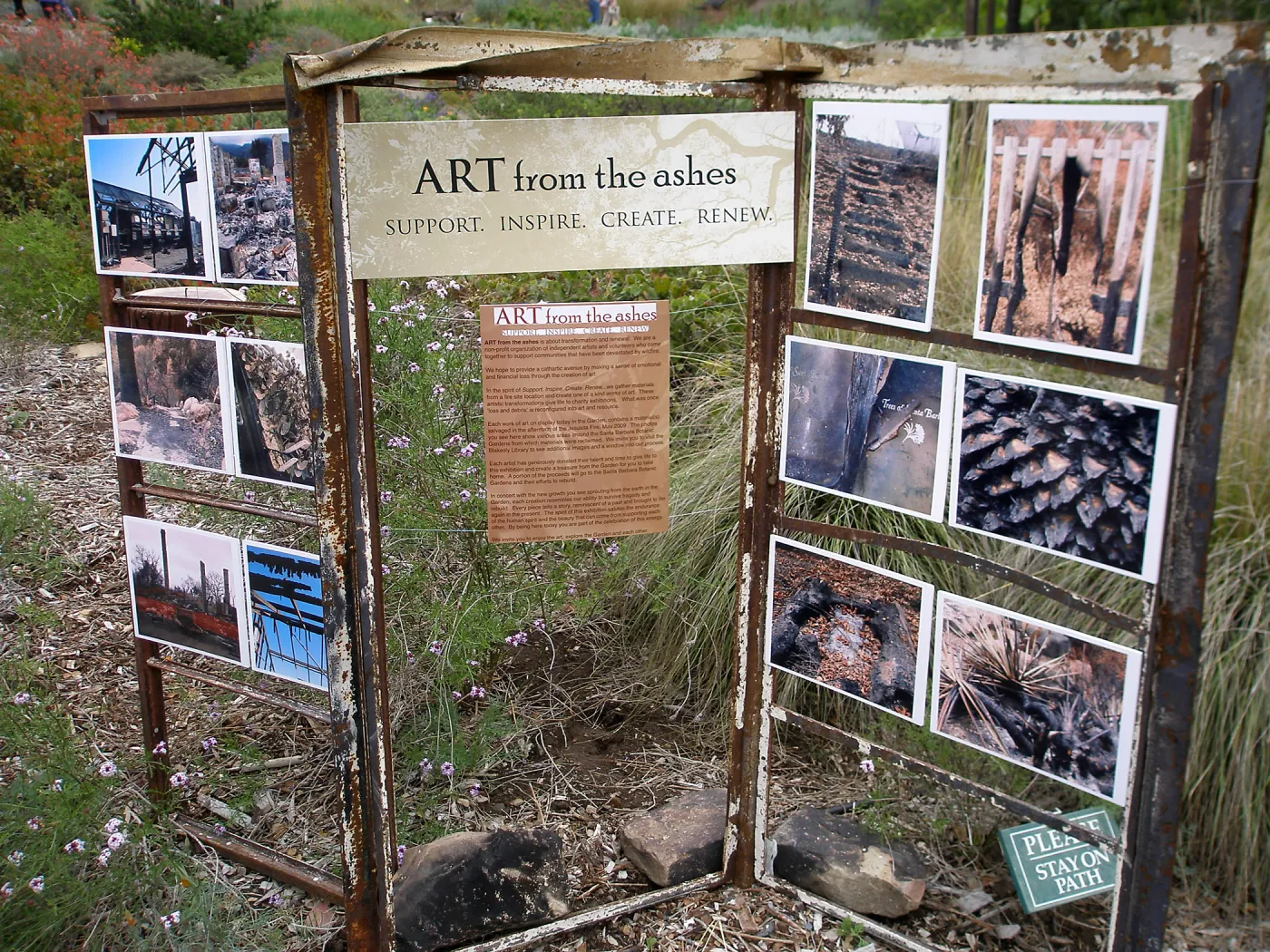 Art from the Ashes