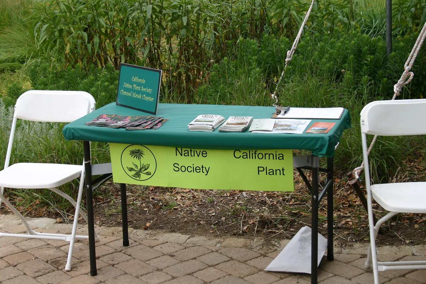 BioBlitz, California Native Plant Society display