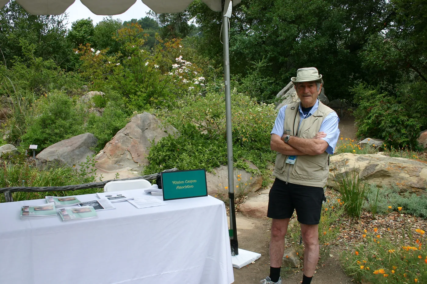 BioBlitz, Mission Canyon Association display