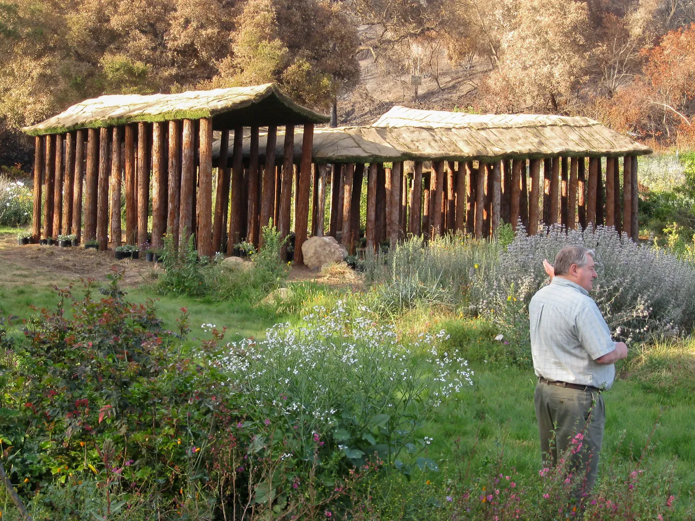 Herb Parker event in the Meadow, Ed Schneider