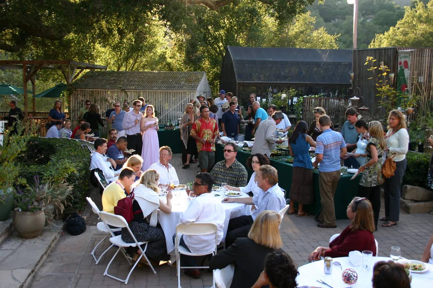 The Progressive Garden, a progressive dinner hosted by Ann and Fife Symington