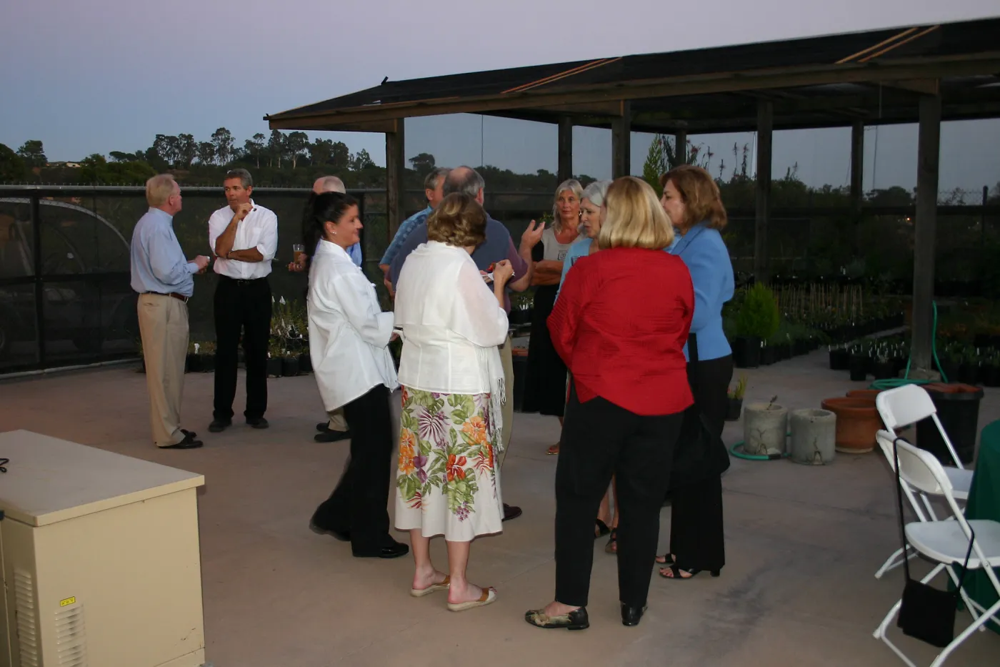 The Progressive Garden, a progressive dinner hosted by Ann and Fife Symington