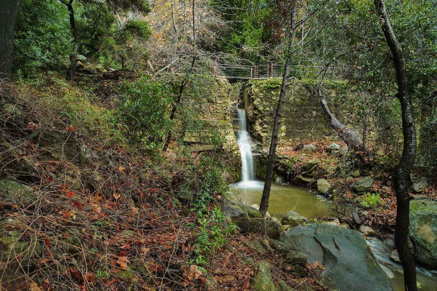 Waterfall at Mission Dam