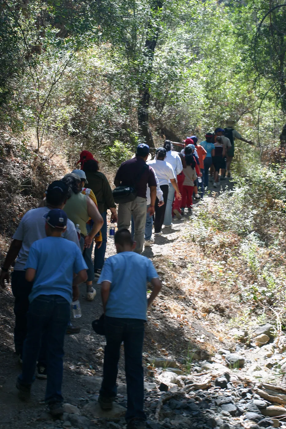 FamCamp 2005 hike