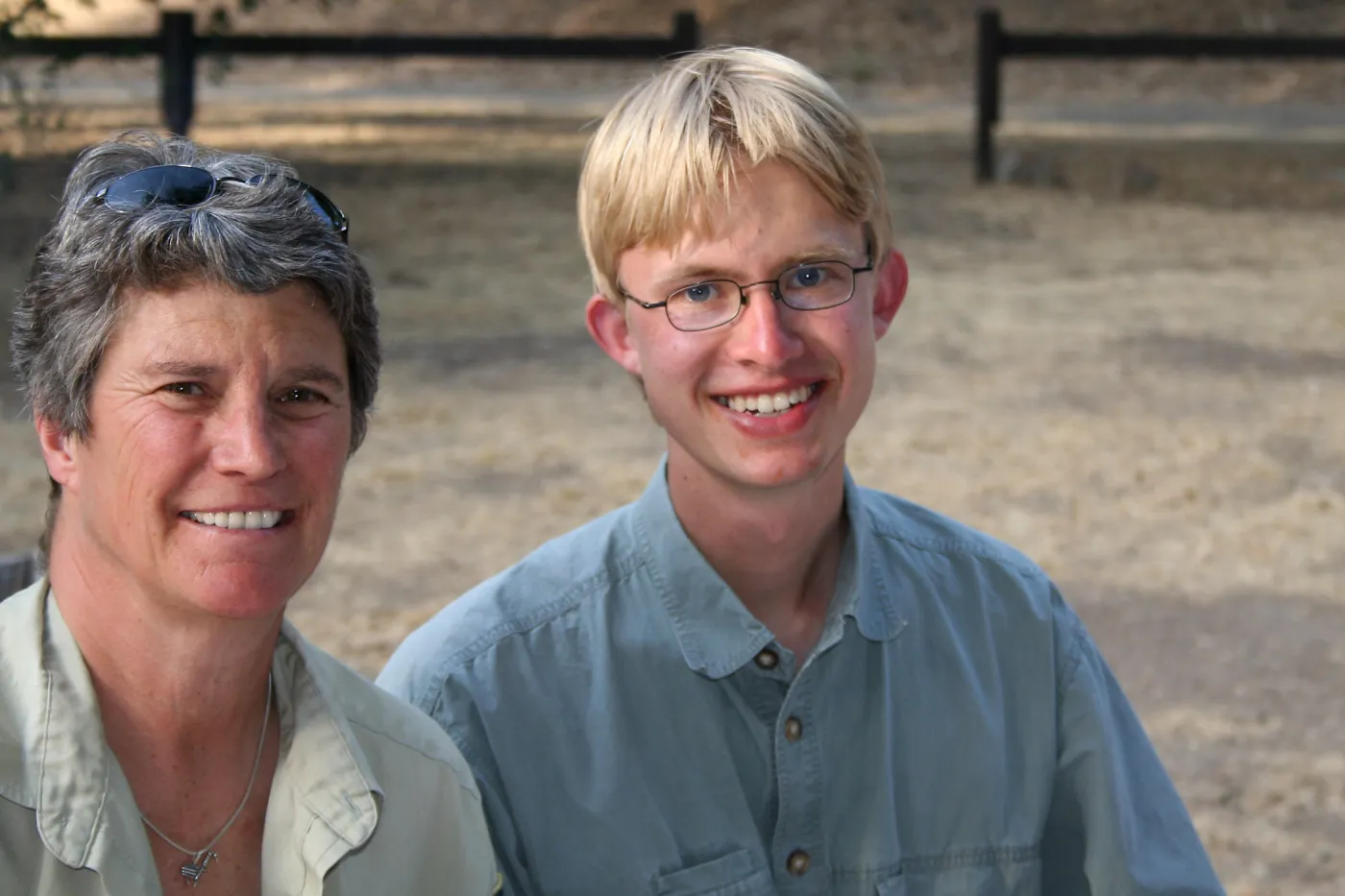 FamCamp 2007, Nina Marcoux & Bas Allema