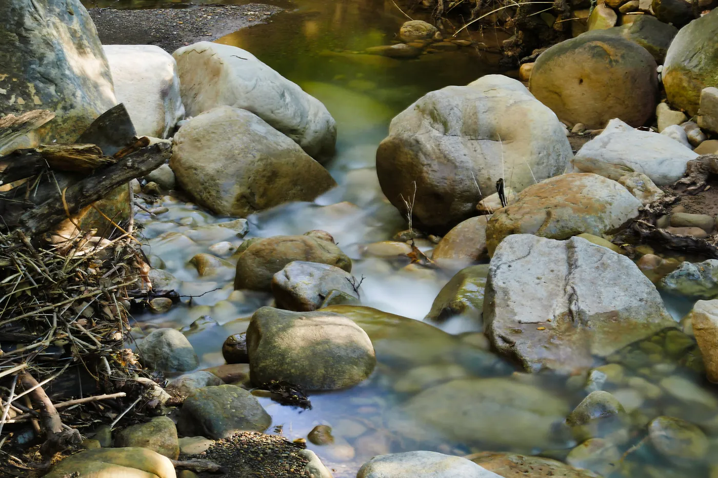 Rocks in Mission Creek
