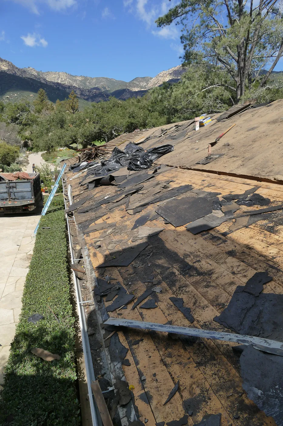 North Wing roof replacement