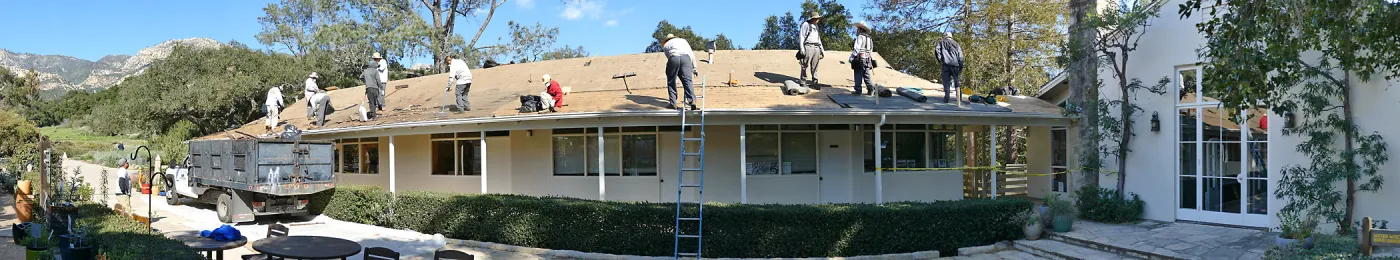 North Wing roof replacement