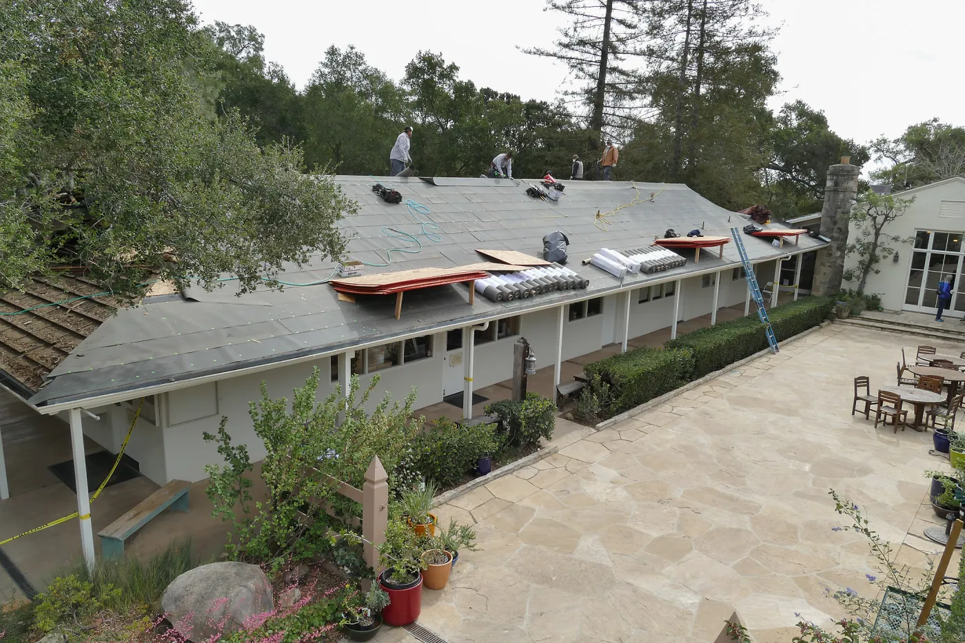 North Wing roof replacement