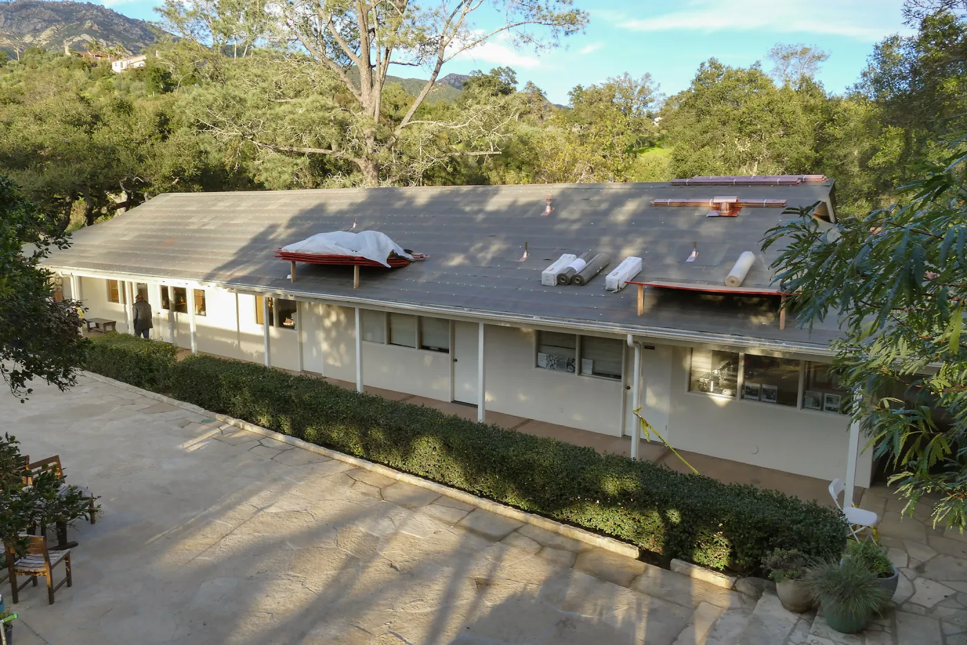 North Wing roof replacement