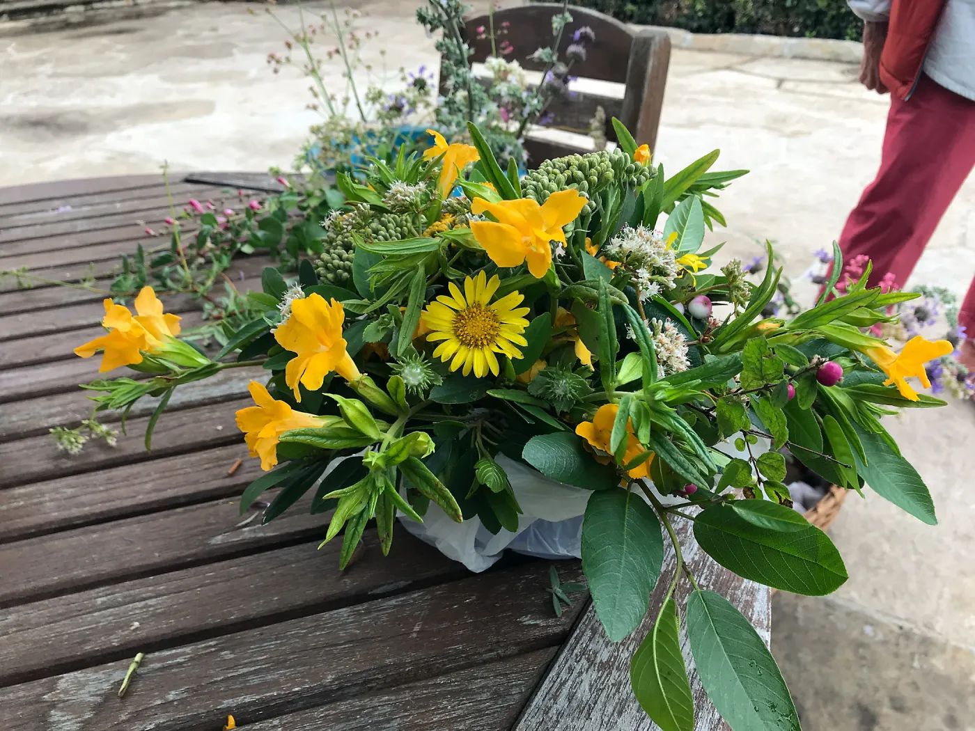 Arrangement from Bring the Wild Inside; Floral Design With California Native Plants