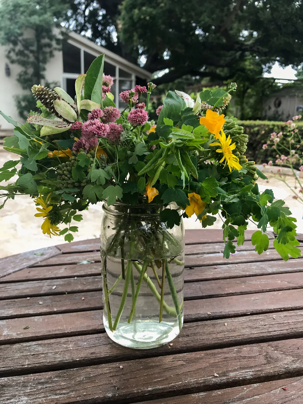 Arrangement from Bring the Wild Inside; Floral Design With California Native Plants