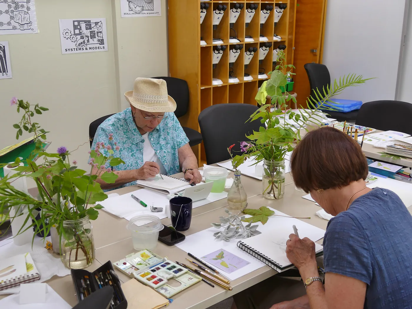 â€œPainting the Nativesâ€ watercolor class taught by Deborah Dal Zuffo