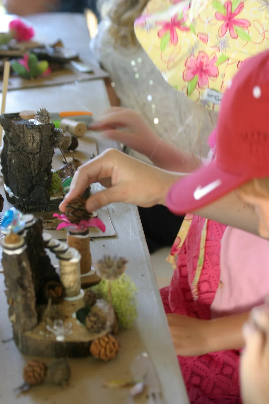 Fairy Homes & Nature Crafts Workshop, nature crafts