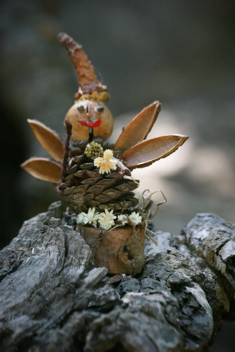 Fairy Homes & Nature Crafts Workshop, fairy village display