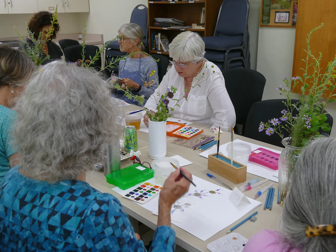 â€œPainting the Nativesâ€ class with Deborah Dal Zuffo