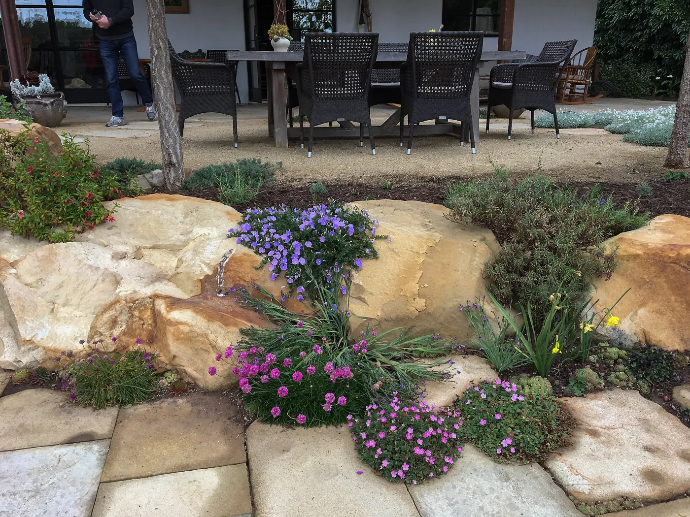 Montecito garden designed by Isabelle Greene