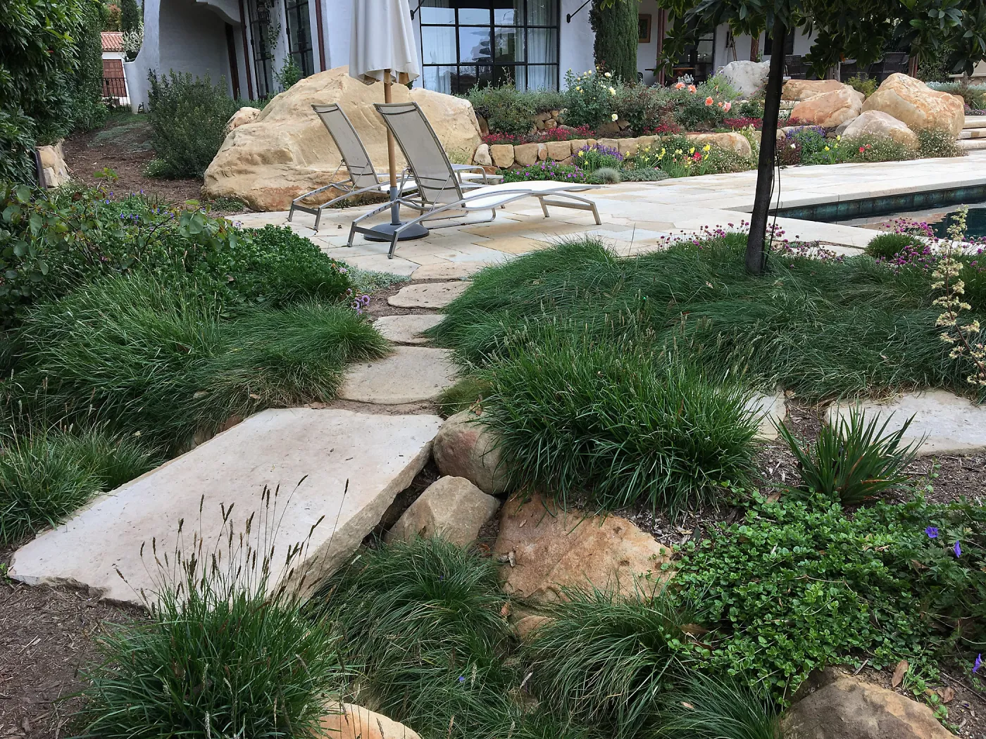 Montecito garden designed by Isabelle Greene