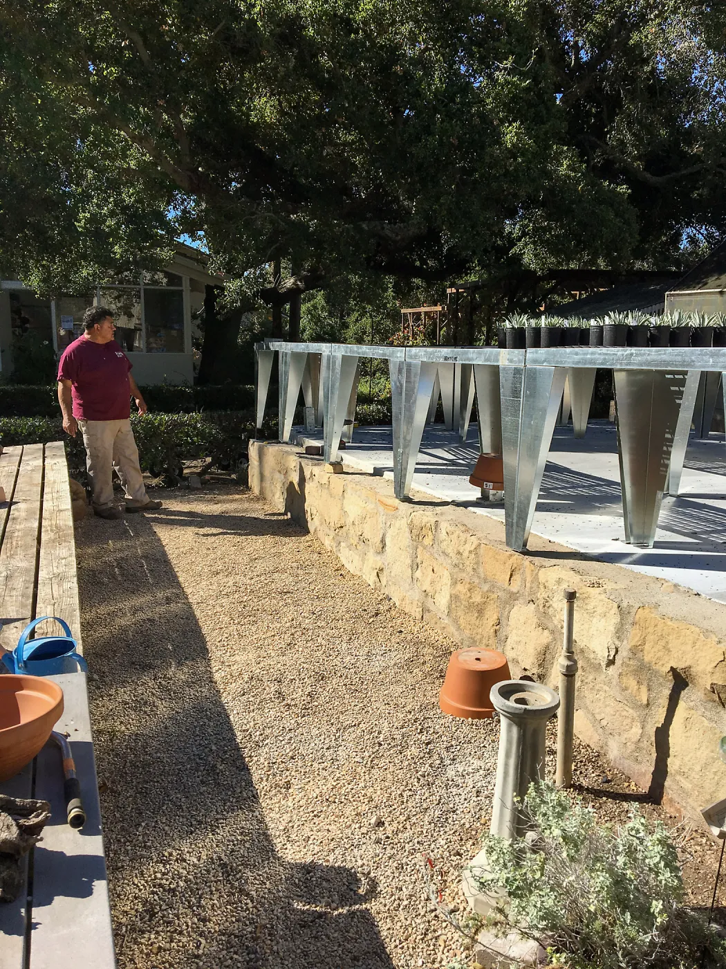 New Tables, Garden Growers Nursery