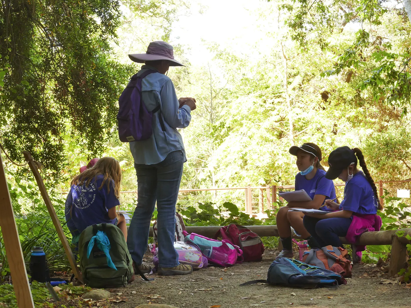 Plantastic Problem Solvers Summer Camp, biomimicry journaling activity