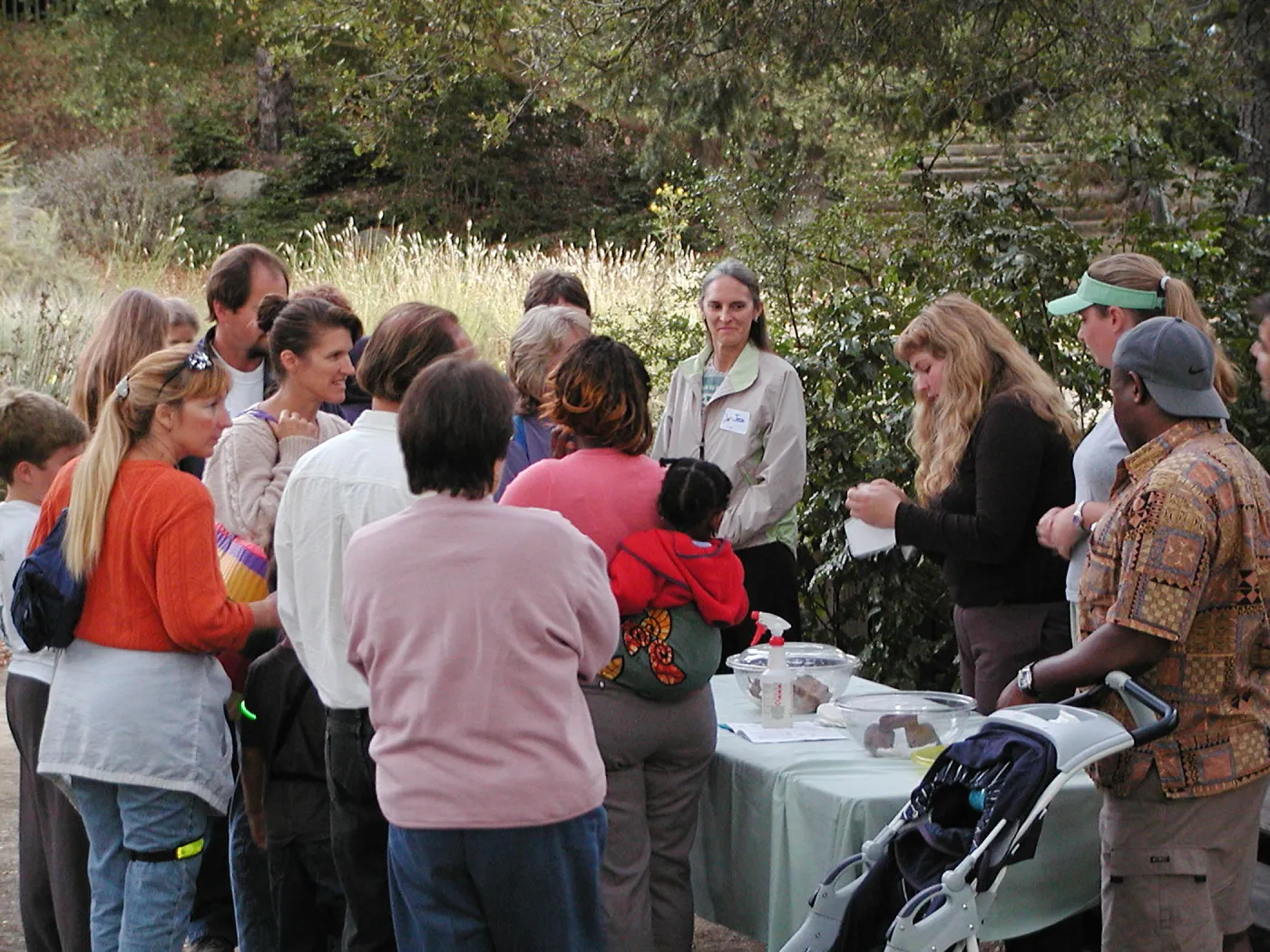 Great Garden Nature Night, amphibian demonstration