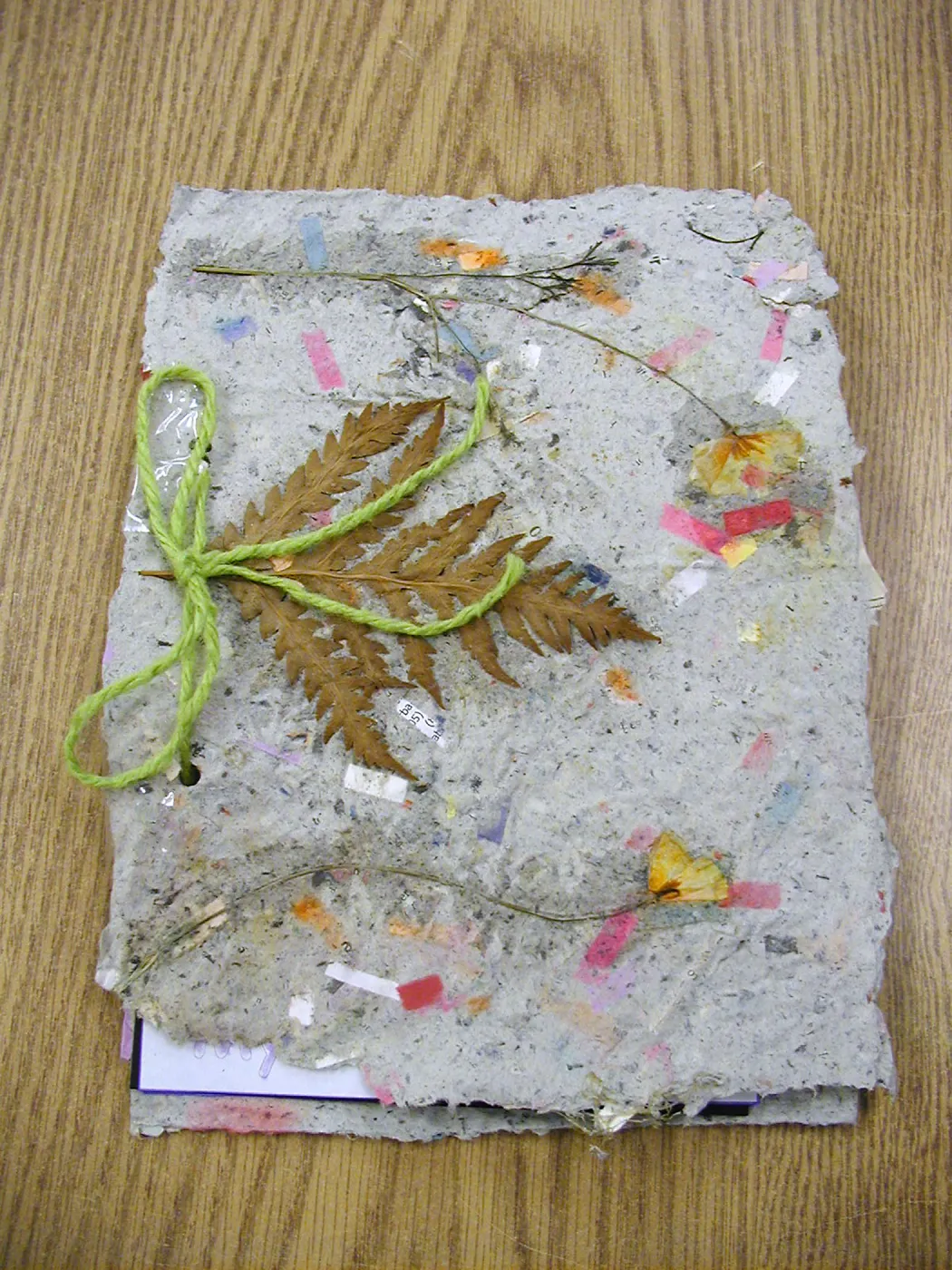 Summer Camp 2003, papermaking