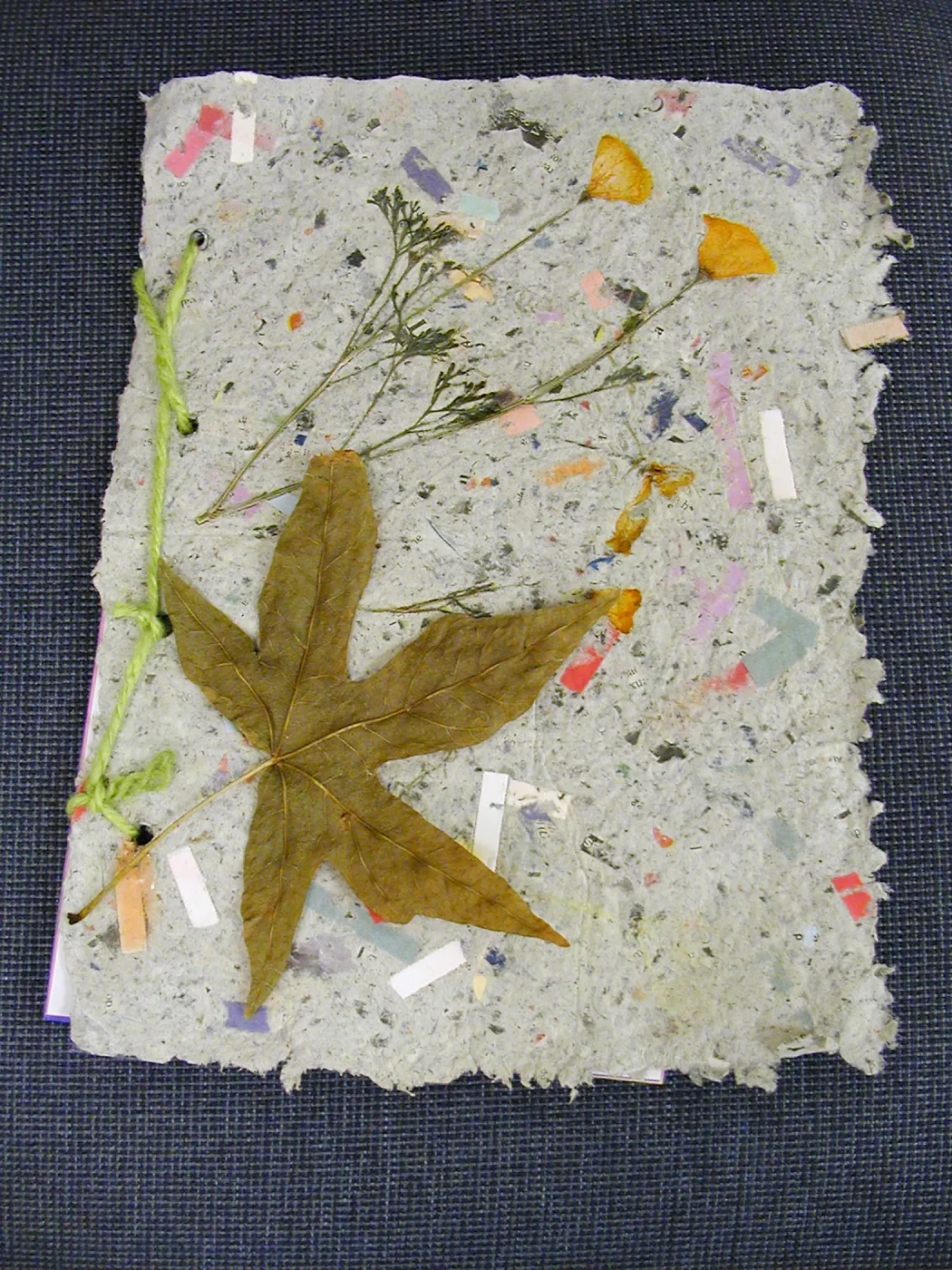 Summer Camp 2003, papermaking