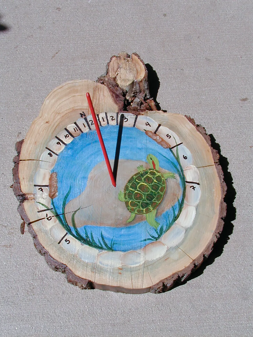 Summer Camp 2003, Turtle Sundial