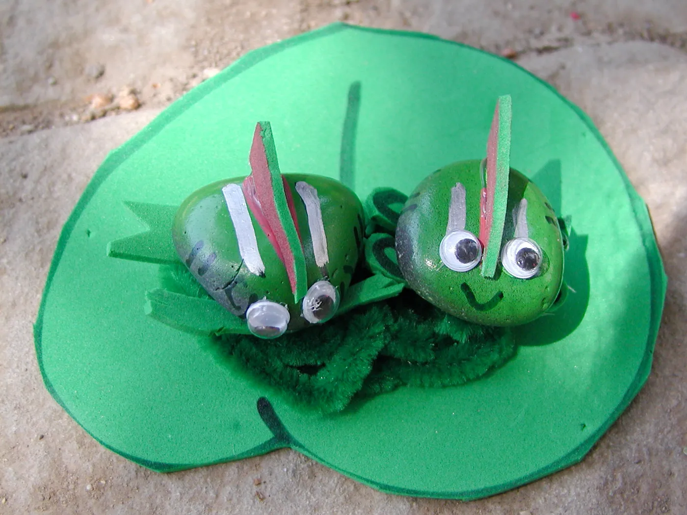 Summer Camp 2003, rock creature creation