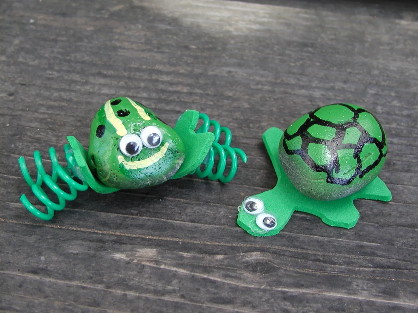Summer Camp 2003, rock creature creation