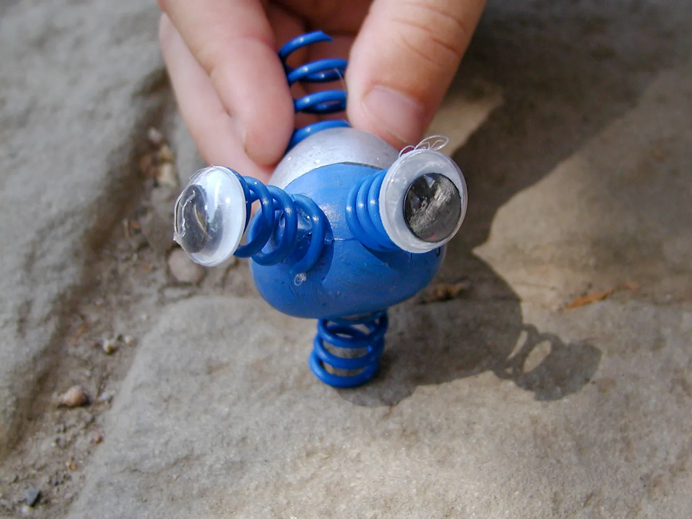 Summer Camp 2003, rock creature creation