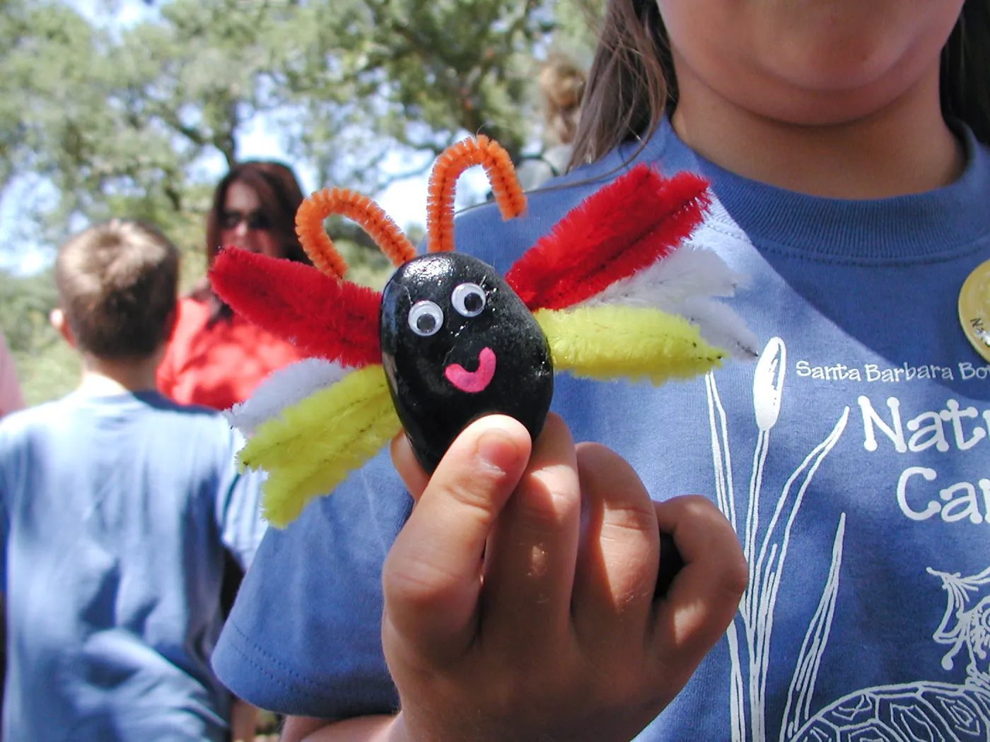 Summer Camp 2003, rock creature creation