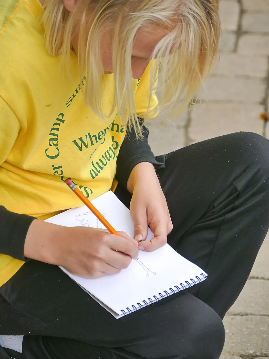 Neighbors in Nature Summer Camp, Plant identification and journaling activity