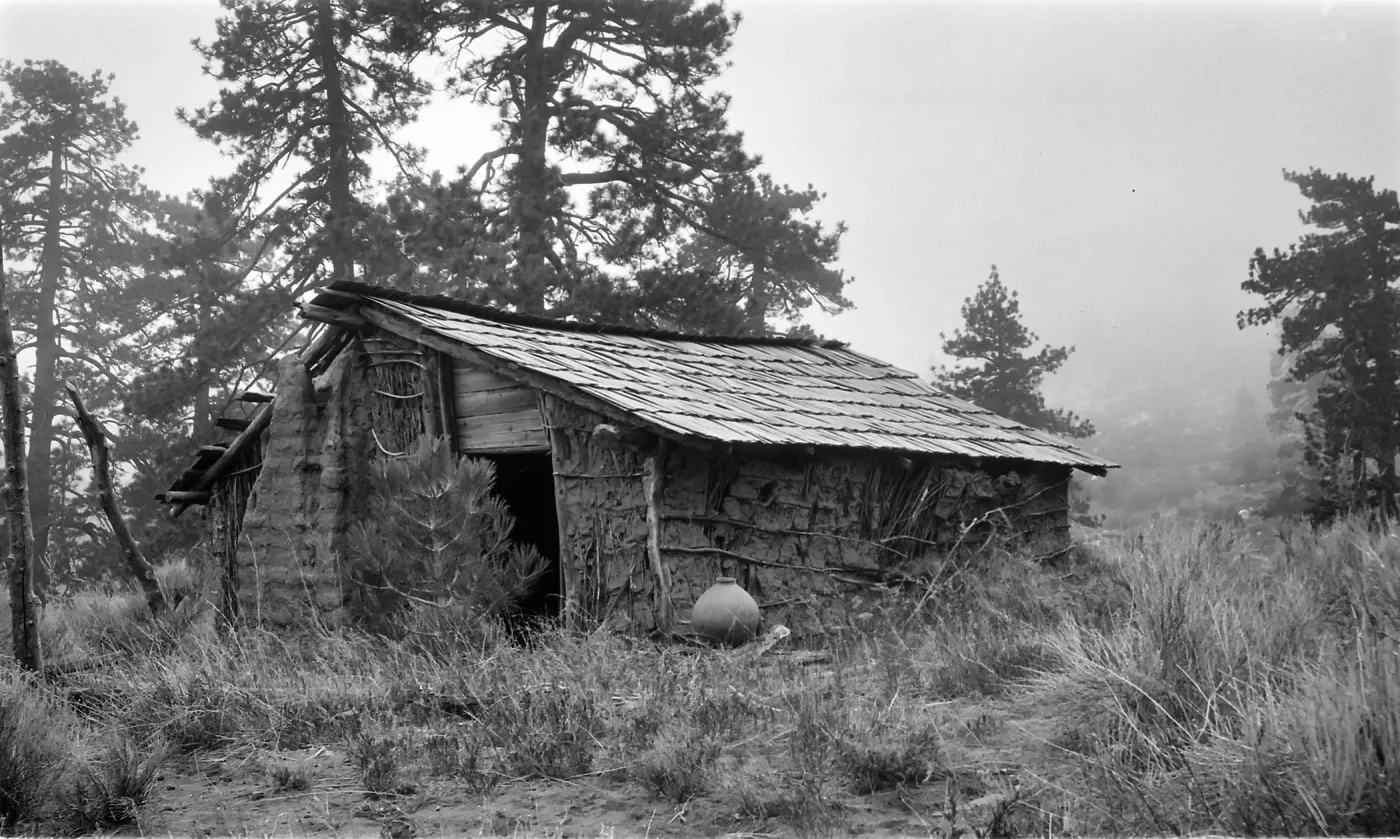 Abandoned Cahuilla Indian Cabin, Santa Rosa Mountain