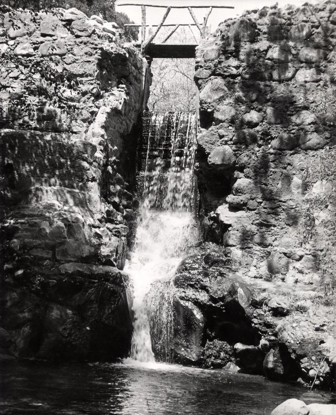 below Old Mission Dam