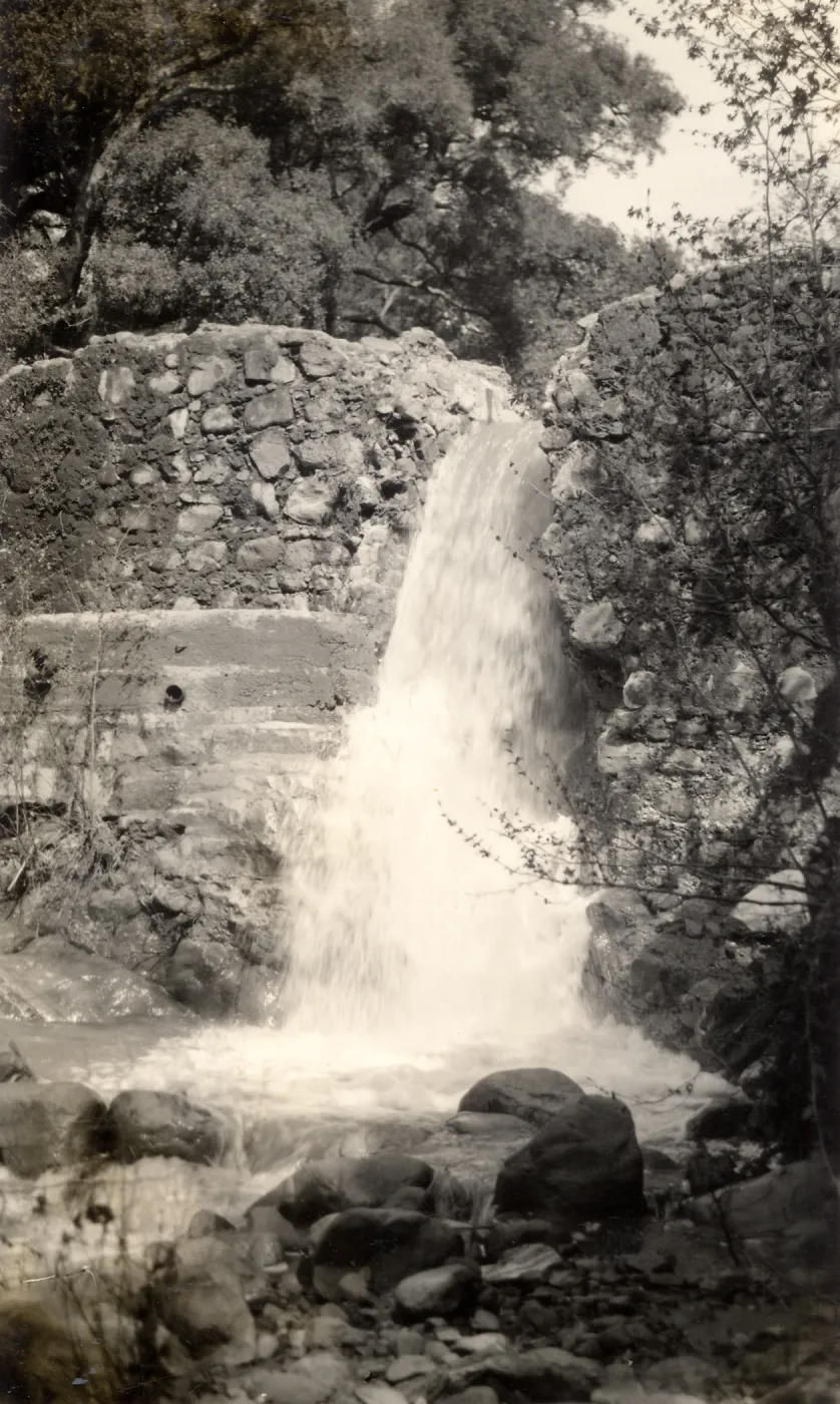 Mission Dam, 1938