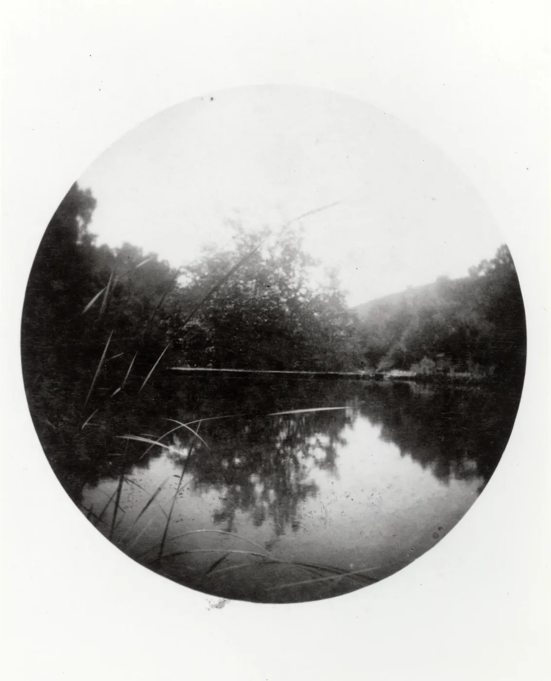 pool above Mission Dam, circa 1890