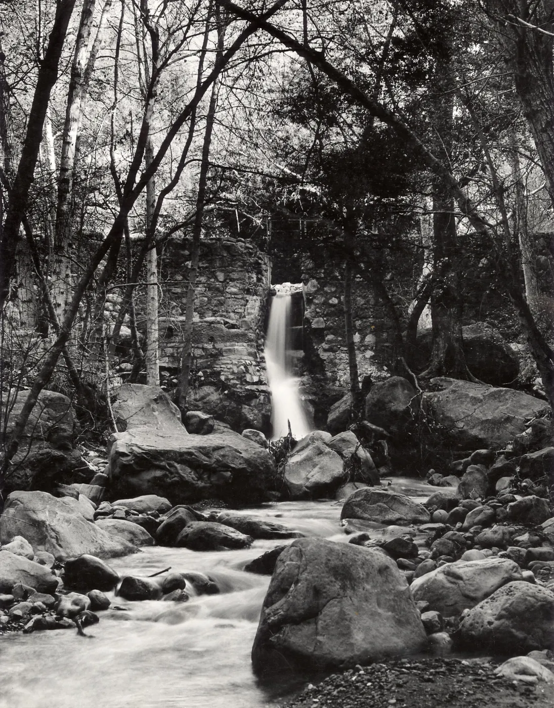 Mission Creek below Mission Dam, SBBG