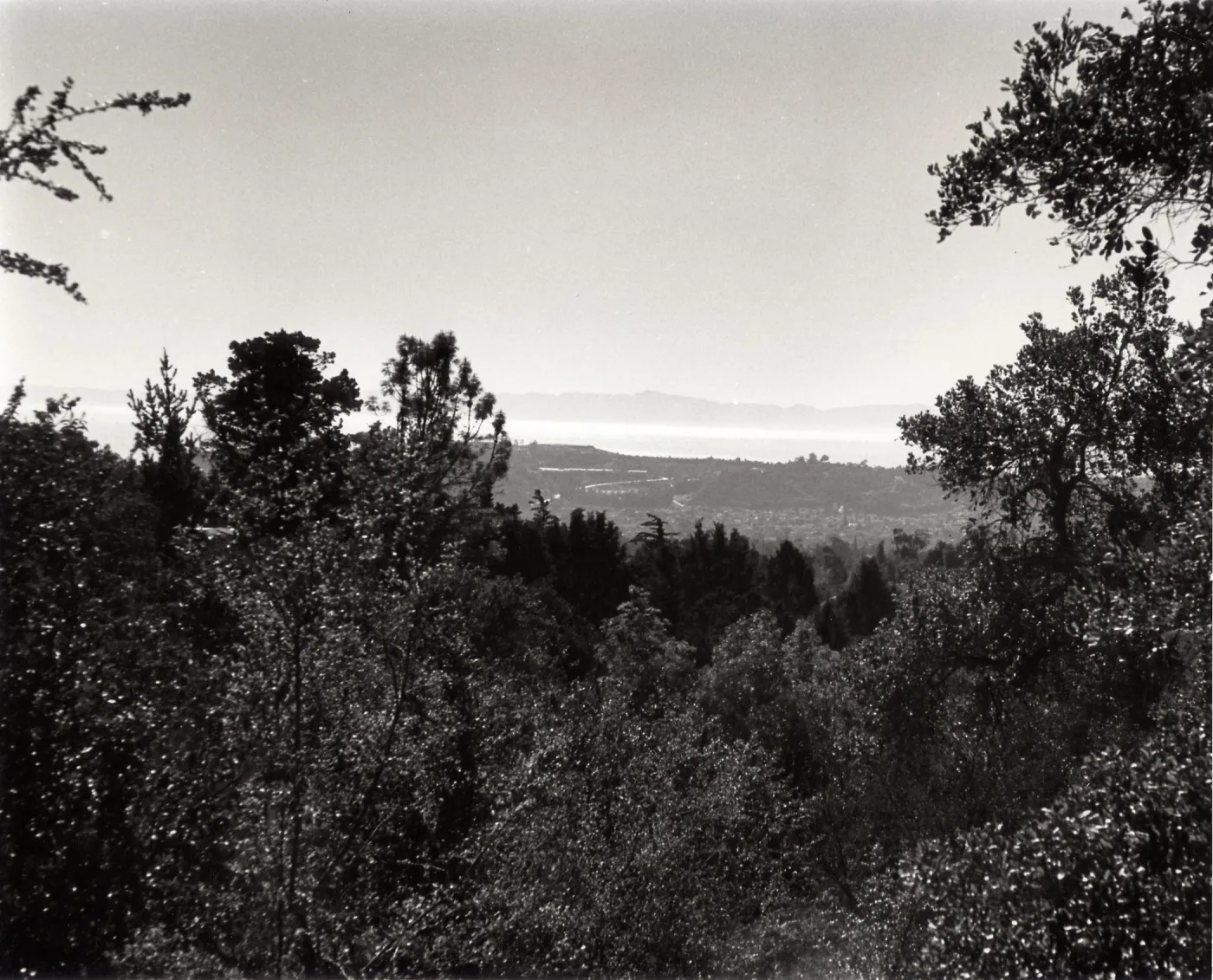island and ocean view from the Porter Trail, 1972