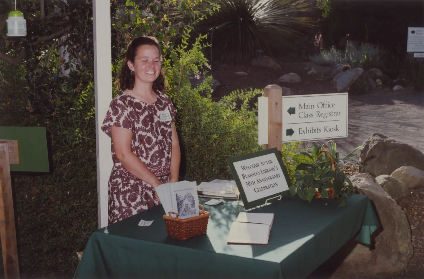 SBBG, Blaksley Library's 50th Anniversary Celebration