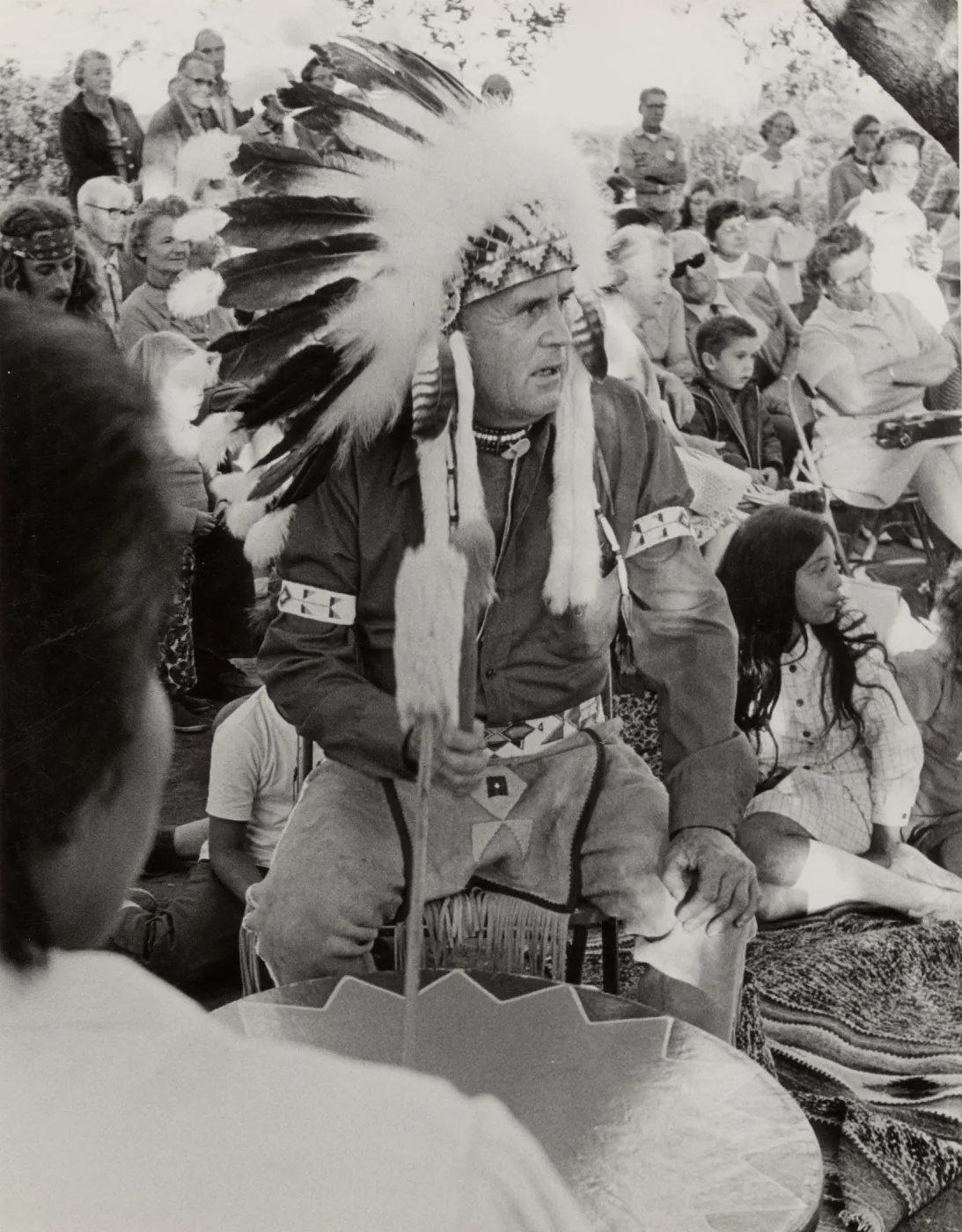 SBBG, Indian Summer 1971. Sky Eagle (Pete Grend)