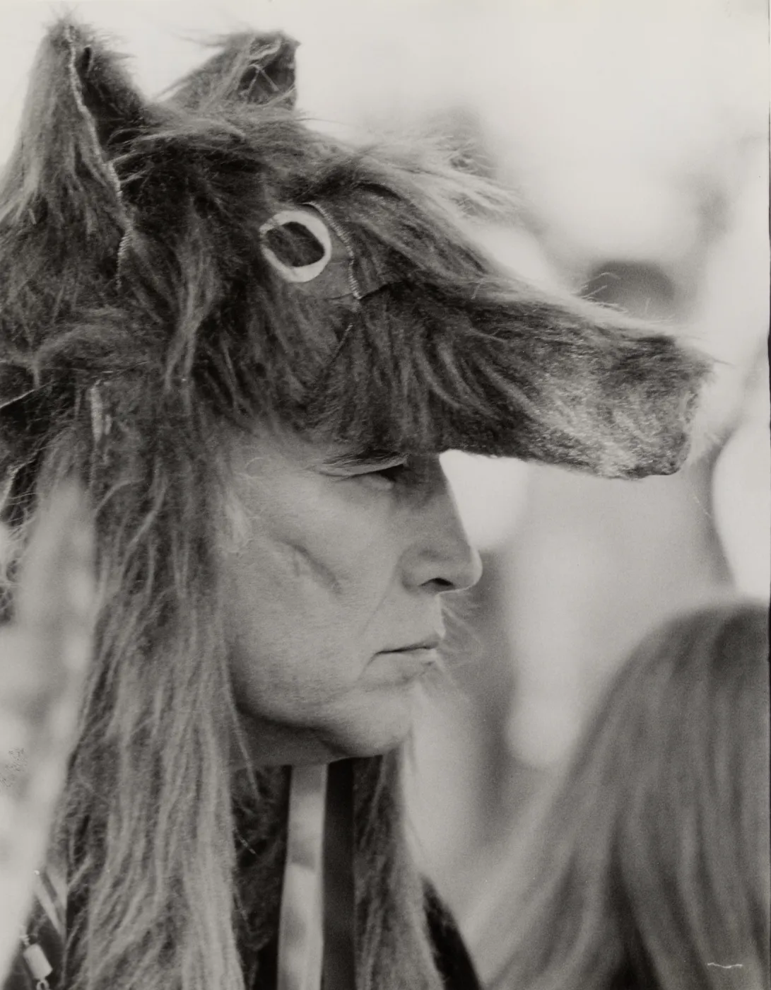 SBBG, Indian Summer 1971. Semuhuaute, medicine man, from Red Wind Reservation