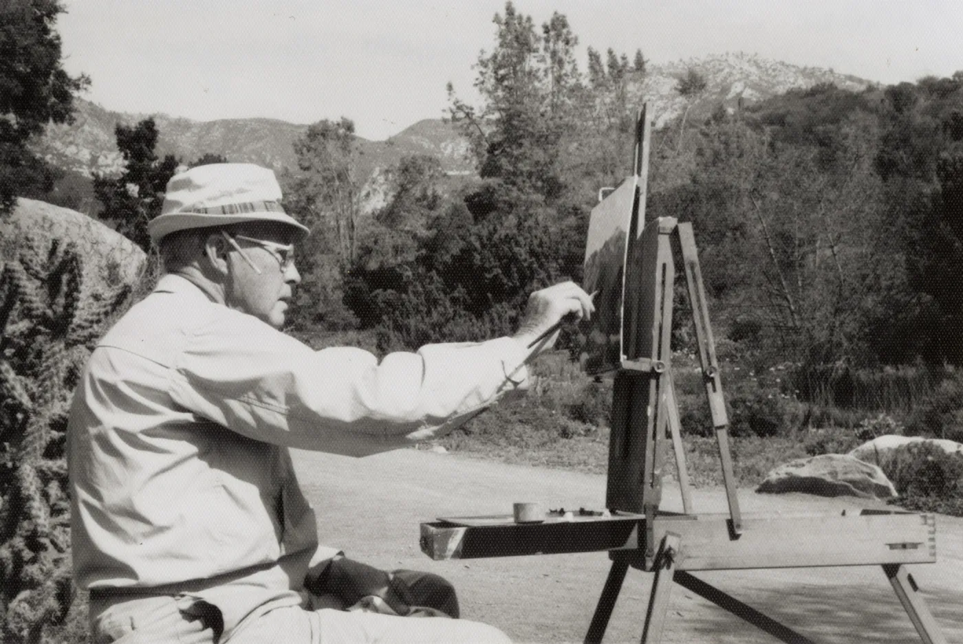 Artist in the Garden