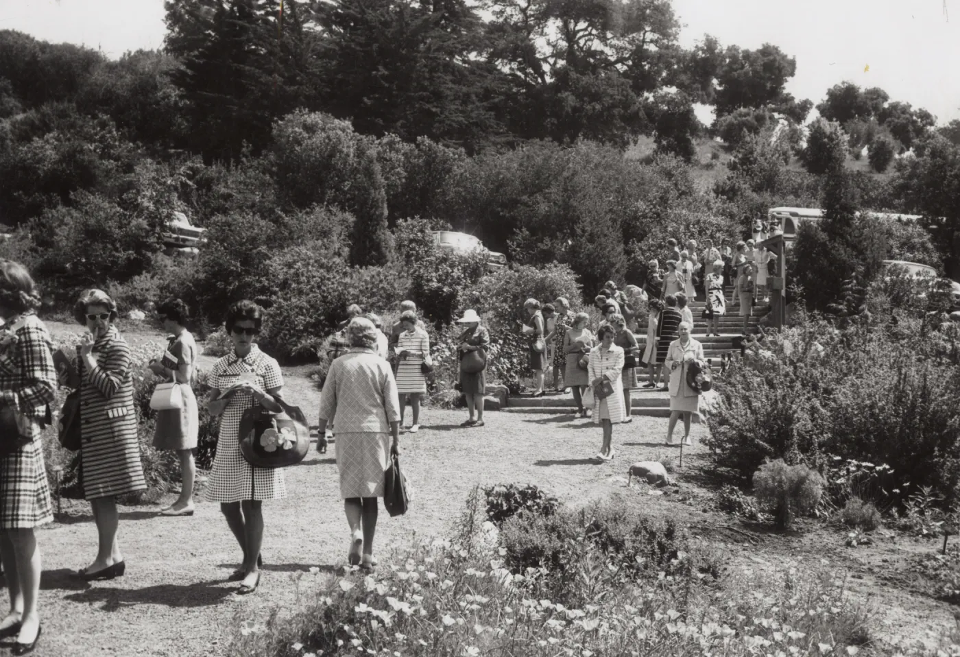 Garden Club ladies at the Garden