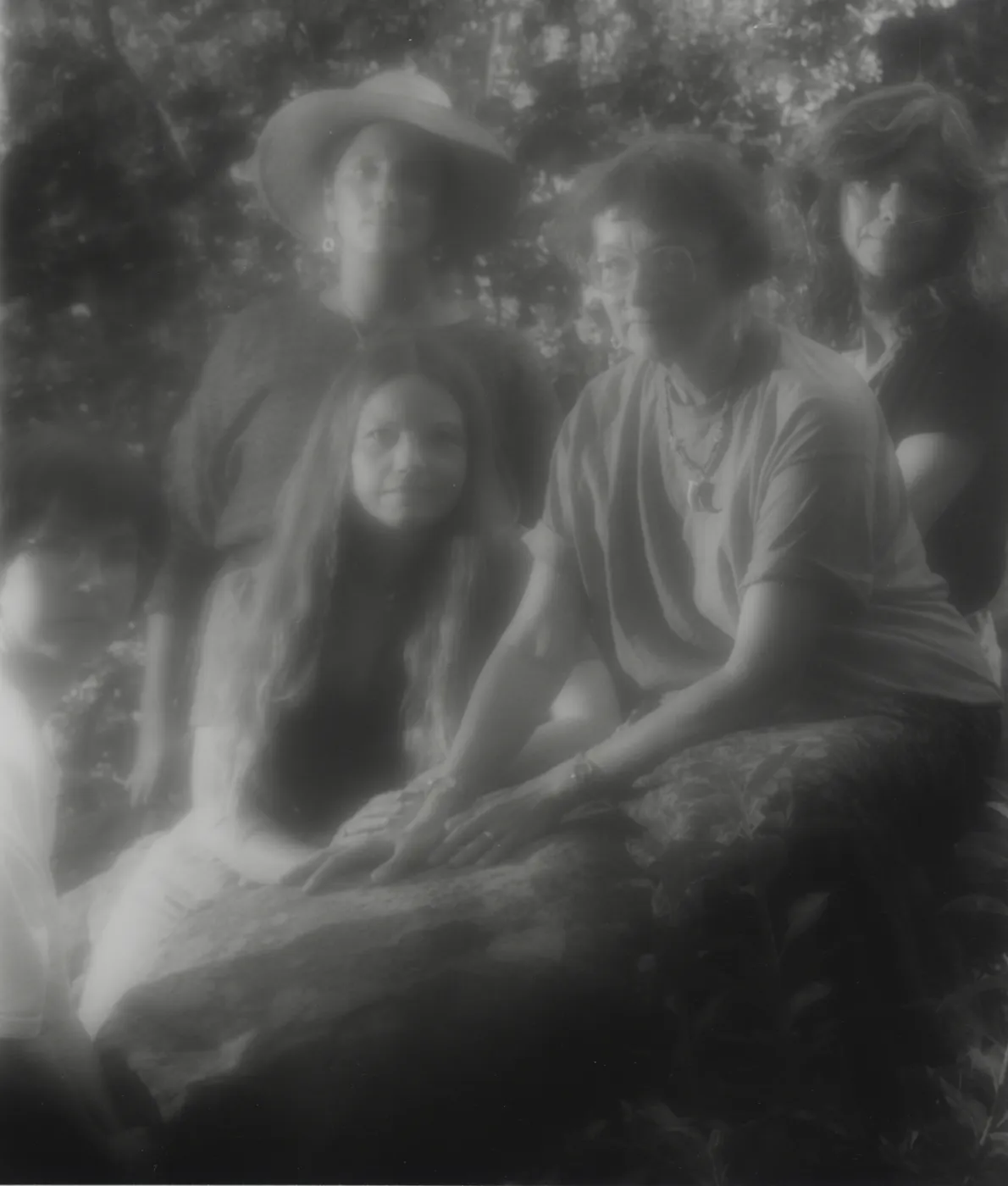 Five Poets in the Garden © Marla Mossman Photography