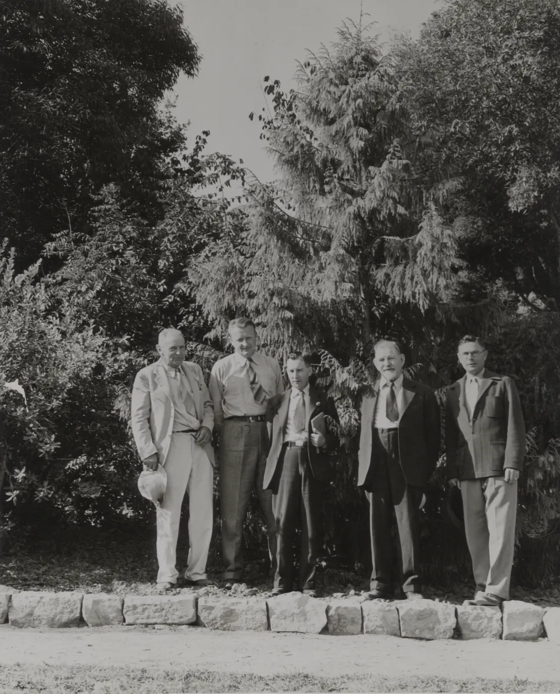 Maunsell Van Rensselaer, E.O. Orpet, ?, Finlay MacKenzie, Peter Riedel