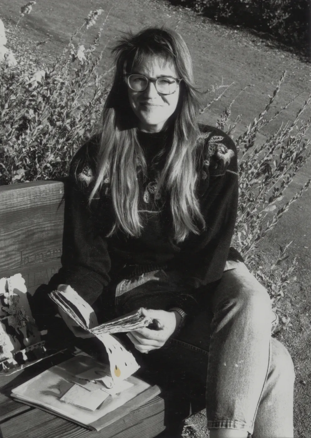Karen Paust, instructor, â€˜Create a Nature Notebook' for children