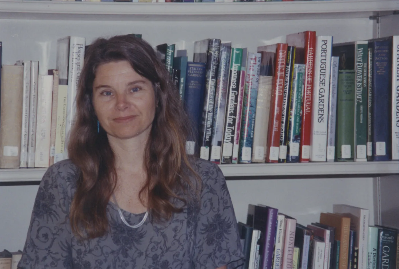 Laurie Hannah, Librarian in Library
