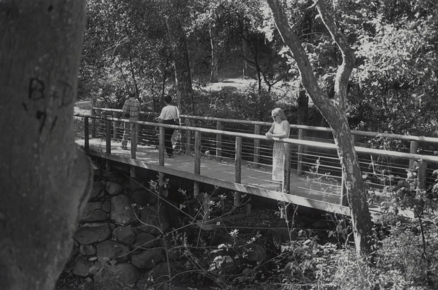 Tracy Owens Allen on Campbell Bridge