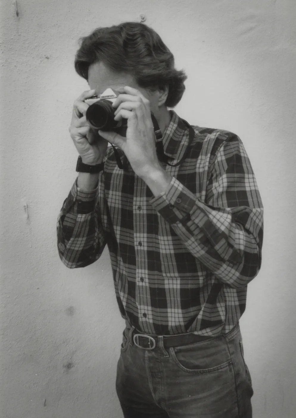 Herbarium Curator Steve Junak taking photographs